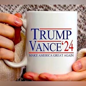 Trump Vance '24 Mug
Make America Great Again Coffee Cup